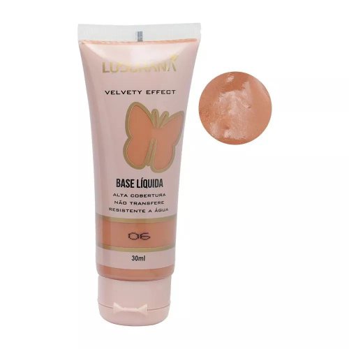 Base Liquida Ludurana Velvety Effect B00165 - Cor 06 Cor:6;Tamanho:Único