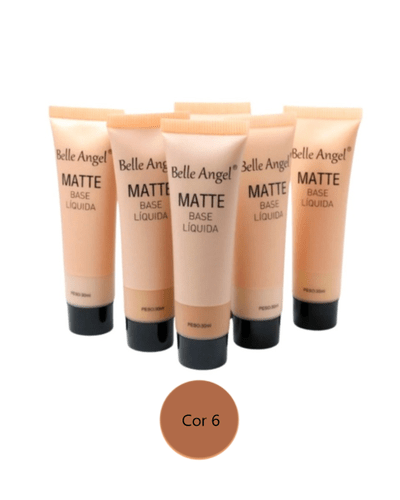Base Liquida Matte Belle Angel B110/2 - Cor 6 Cor:6;Tamanho:Único