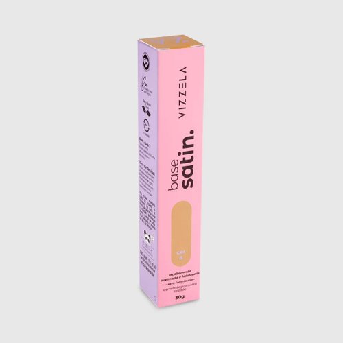 Base Líquida Satin Vizzela Cor 08