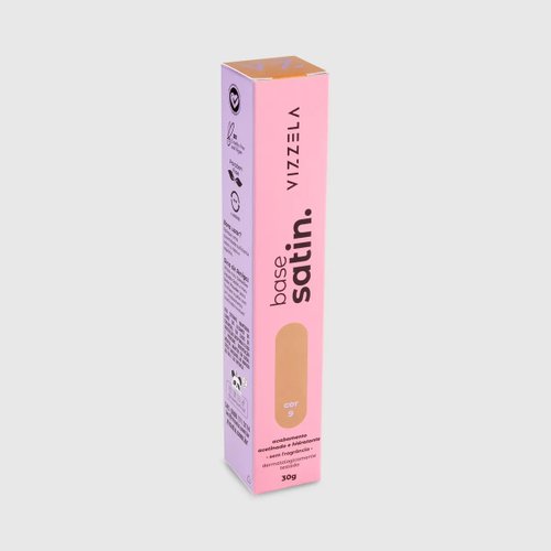 Base Líquida Satin Vizzela Cor 09