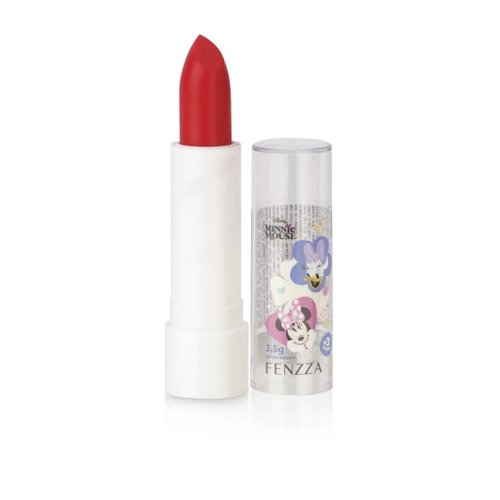 Batom Infantil Fenzza Minnie Mouse DIS030 - Vermelho