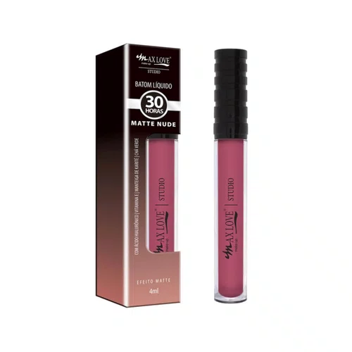 Batom Líquido Max Love Nude 30 HS 650 A 655