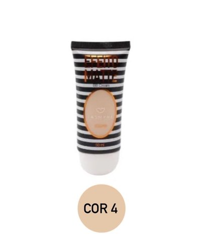 BB Cream Efeito Matte Jasmyne Vegan JS06077 - Cor 4 Cor:Único;Tamanho:Único