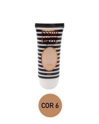 BB Cream Efeito Matte Jasmyne Vegan JS06077 - Cor 6 Cor:Único;Tamanho:Único