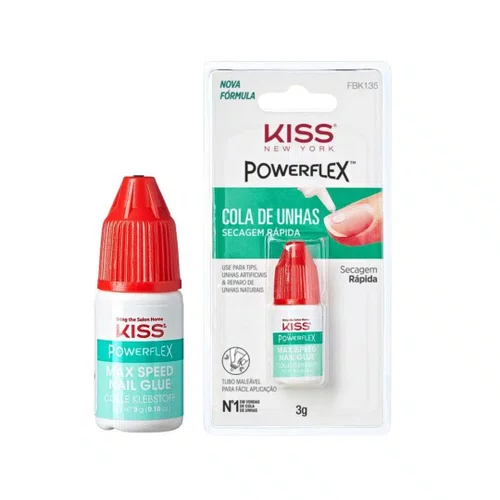 Cola Para Unhas Kiss
