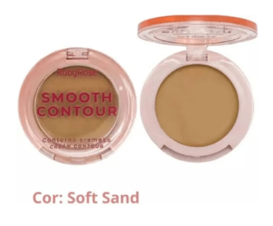Contorno Cremoso Ruby Rose Smooth Contour HB-M201 - Soft Sand