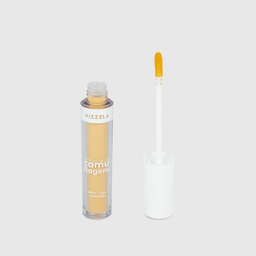 Corretivo Líquido Vizzela Camuflagem - Cor Amarelo