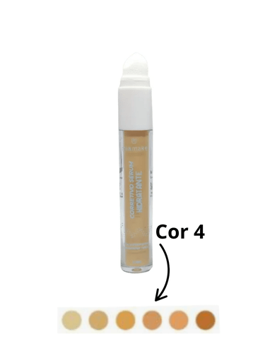 Corretivo Sérum Hidratante Mia Make 399 - Cor 4
