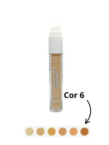 Corretivo Sérum Hidratante Mia Make 399 - Cor 6