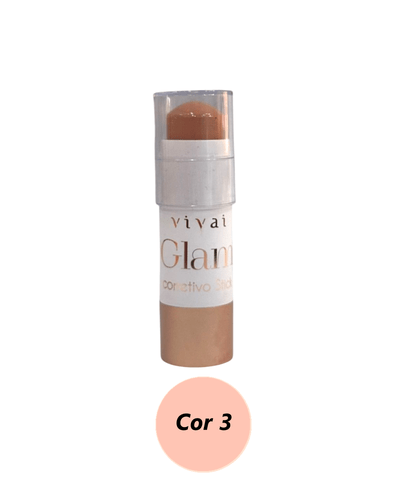 Corretivo Stick Vivai Glam 1103.1.1 - Cor 3