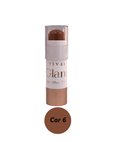Corretivo Stick Vivai Glam 1103.1.1 - Cor 6