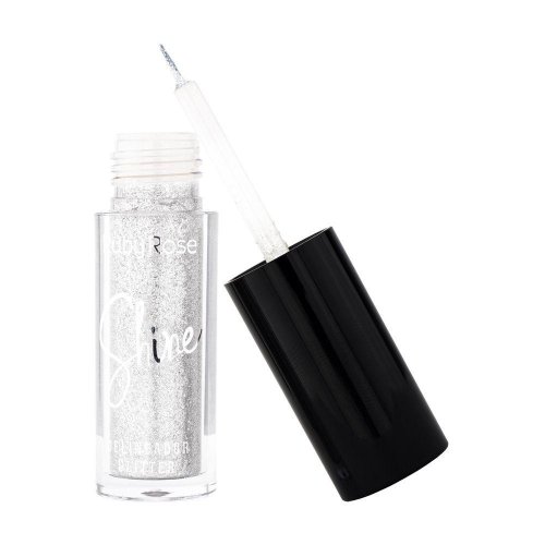 Delineador Com Glitter Ruby Rose Shine HB-8416 - Radiant Silver