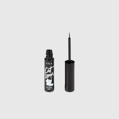 Delineador Líquido Vizzela Cat Lovers Ultra Black