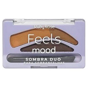 Duo para Sobrancelhas Ruby Rose Feels Mood HB9357 - Cor 02 Cor:Único;Tamanho:Único