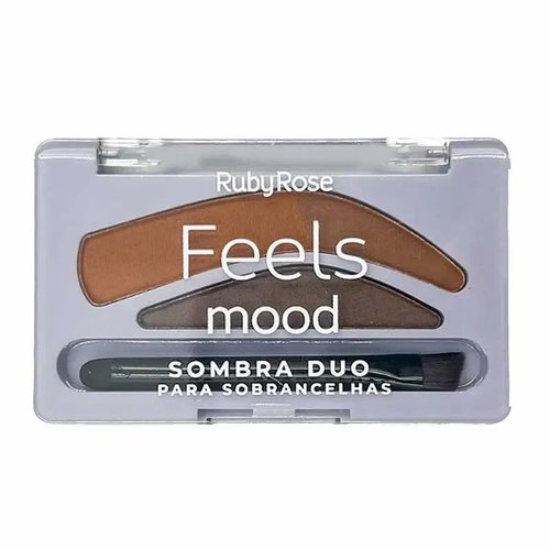 Duo para Sobrancelhas Ruby Rose Feels Mood HB9357 - Cor 03 Cor:Único;Tamanho:Único