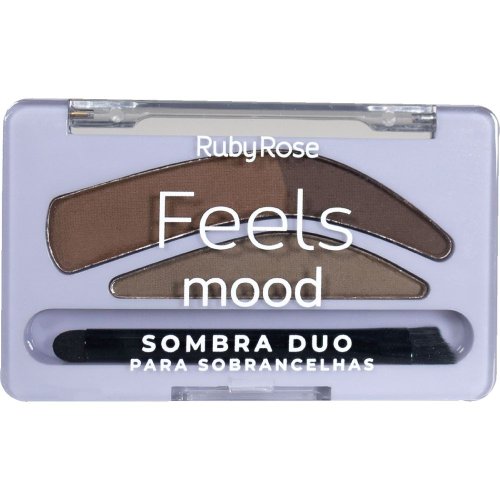 Duo para Sobrancelhas Ruby Rose Feels Mood HB9357 - Cor 04 Cor:Único;Tamanho:Único