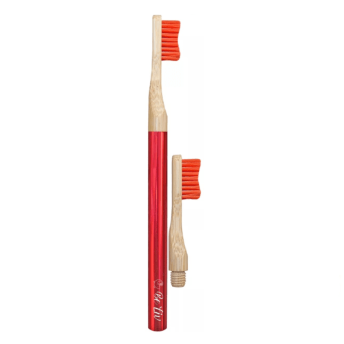 Escova Be Green + Refil - Cor Vermelho Cor:Único;Tamanho:Único