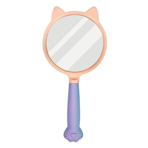 Espelho De Mão Orelha E Mãozinha De Gatinho Cor:Único;Tamanho:Único
