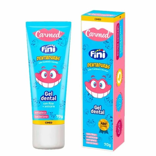 Gel Dental Carmed Fini Dentadura Cor:Único;Tamanho:Único