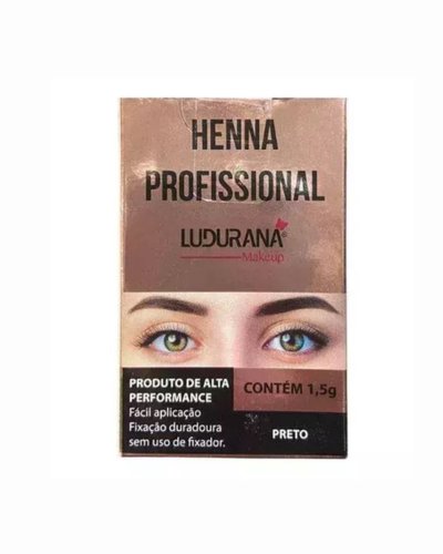 Henna Ludurana Preto B00176 Cor:Preto;Tamanho:Único