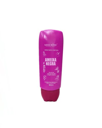 Hidratante Corporal Miss Rose Ameixa Negra 180 ML MR101/E