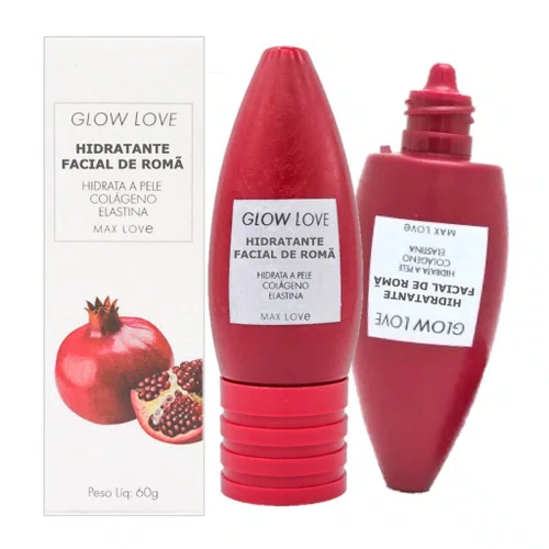 Hidratante Facial Max Love Glow Love Romã