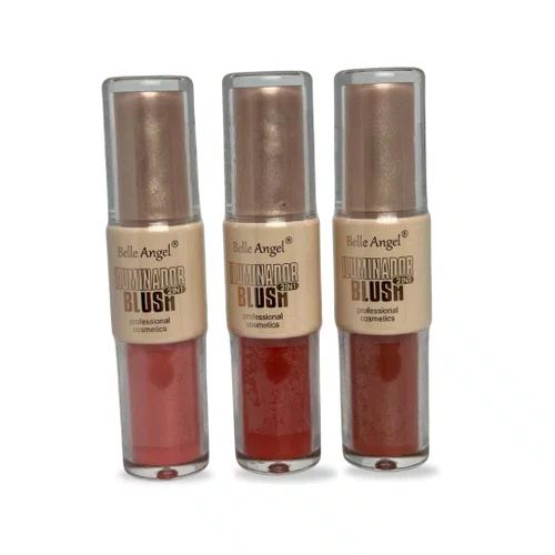 Iluminador e Blush Belle Angel 2 em 1 RB009