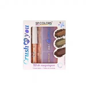 Kit de Maquiagem Sp Colors Crush On You SP319 - Cor A Cor:Único;Tamanho:Único