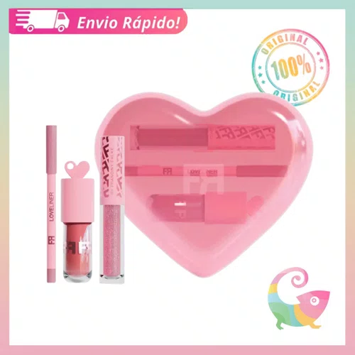 Kit Fran Love Kit Gloss Labial e Lápis Labial By Franciny Ehlke