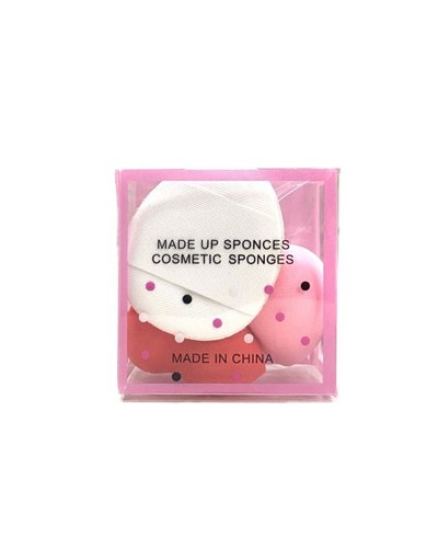 Kit Mini Esponja C/3 MEY 63635-PP Cor:Único;Tamanho:Único