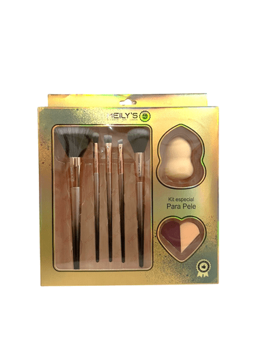 Kit Pincel Meilys Com 8 MKP-707A Cor:Único;Tamanho:Único