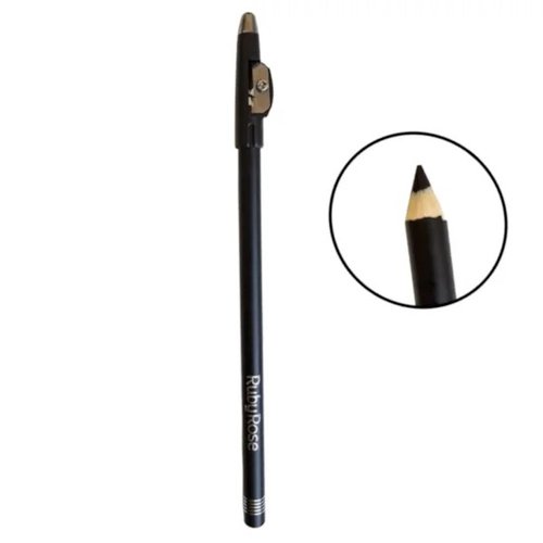 Lápis de Olhos C/ Apontador Ruby Rose Preto HB 091