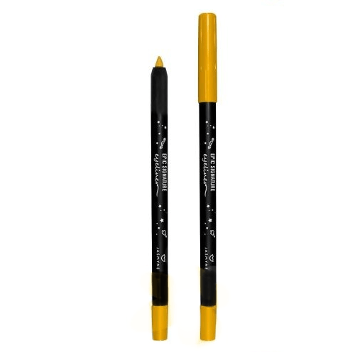 Lápis Delineador de Olhos Jasmyne Epic Signature JS0505 Cor Amarela Cor:Único;Tamanho:Único
