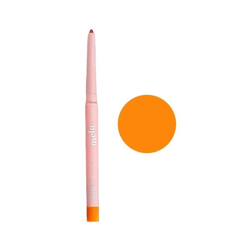 Lápis Retrátil Colorido Ruby Rose Melu RR-2056 Cor Apricot Cor:Laranja	;Tamanho:Único