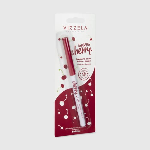 Lapiseira Para Olhos Vizzela Cherry Bordo VZ-105