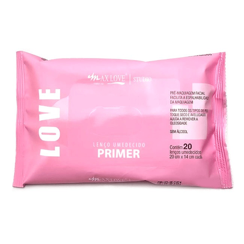 Lenço Demaquilante Max Love Primer Cor:Único;Tamanho:Único