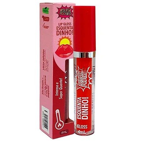Lip Gloss Magico Super Poderes Esquentadinho MGSP01