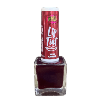Lip Tint Super Poderes 3 em 1 LTSPCH01 - Beijo Carmim