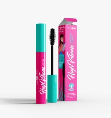Máscara de Cílios Dermachem High Volume 7736 Cor:Preto;Tamanho:Único