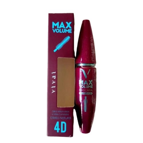 Mascara De Cilios Vivai 4D Max Volume/Mega Volume 2188.1.1 - Roxo