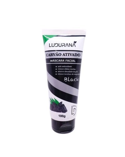 Mascara Facial Ludurana Carvão Ativado Black B00107 Cor:Único;Tamanho:Único