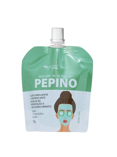 Máscara Facial Max Love Peel Off Pepino Pouchet Cor:Único;Tamanho:Único