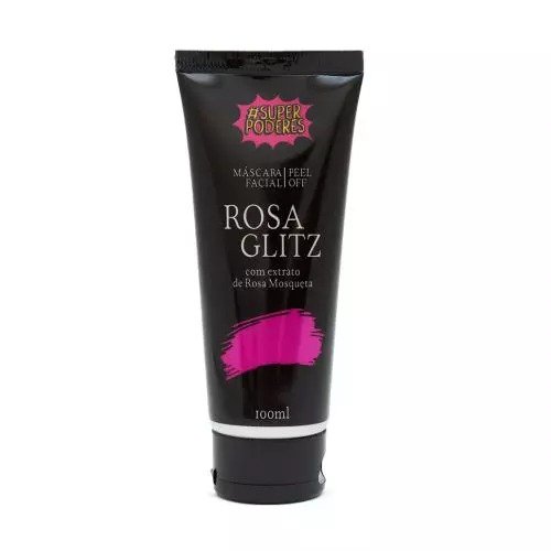 Mascara Facial Super Poderes Rosa Glitter MFSP35