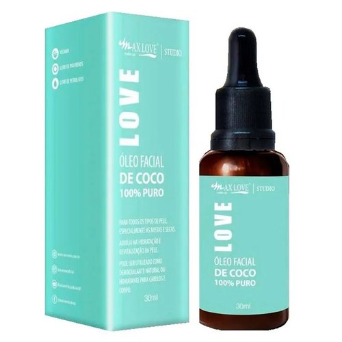 Óleo Facial de Coco Max Love Cor:Único;Tamanho:Único
