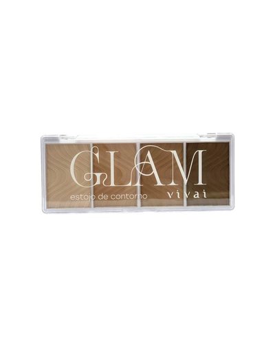 Paleta de Contorno Vivai Glam 1204.1.1 Cor:Único;Tamanho:Único
