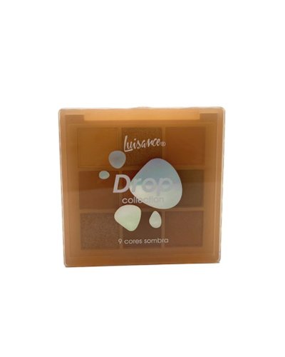 Paleta de Sombras 09 Cores Luisance Drop Collection L2068 - Cor B Cor:Vermelho;Tamanho:Único