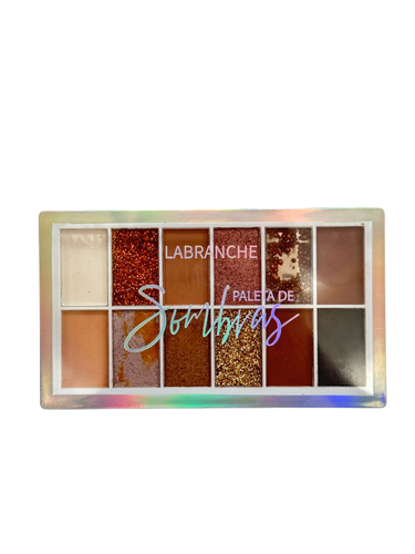 Paleta de Sombras 12 Cores Labranche LA2250 - Cor A