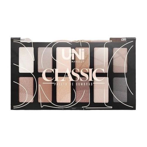 Paleta De Sombras 12 Cores Uni Classic SO286D