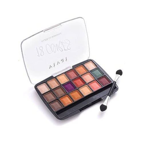 Paleta de Sombras 18 Cores Vivai 2194.1.1 - Cor C