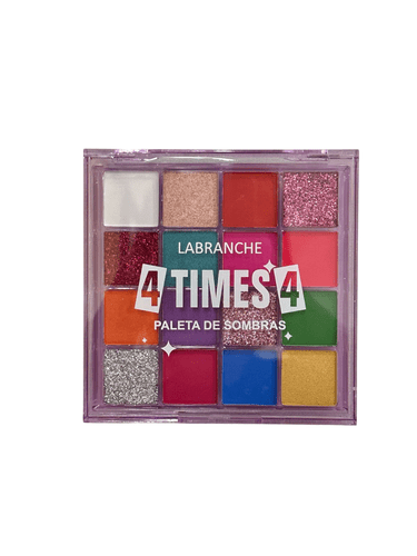 Paleta de Sombras Labranche 16 Cores 4 Times L8102 - Cor B